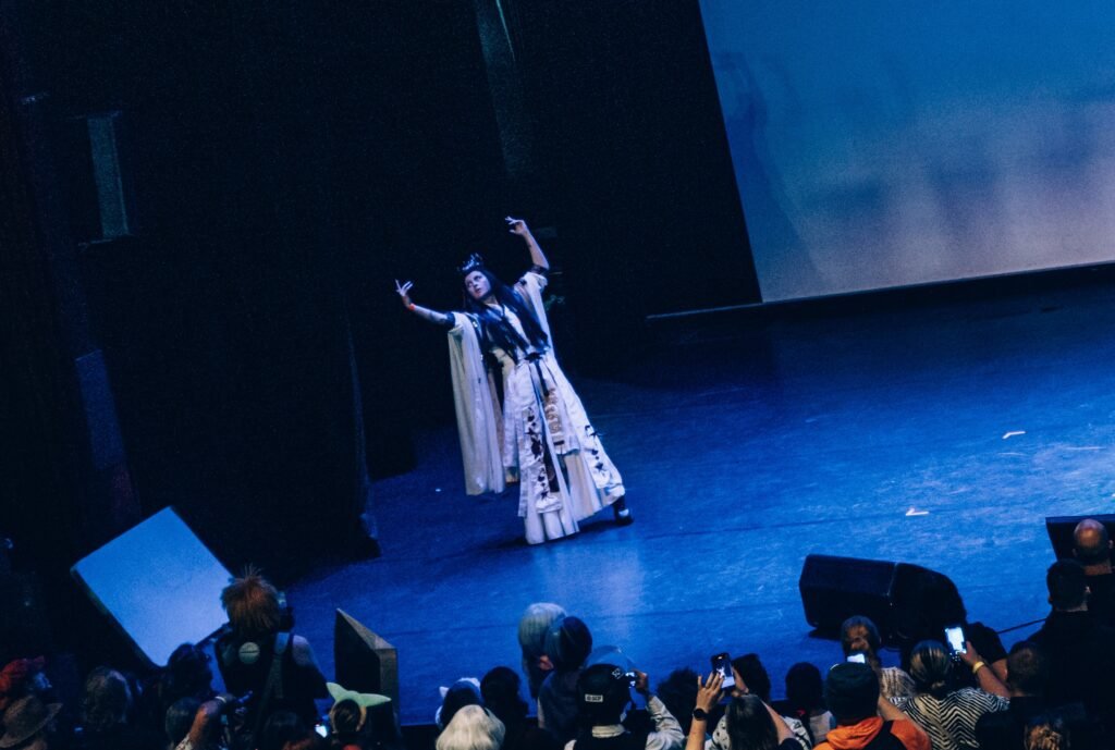 Photographie SinManga convention Manga de sin le noble invitée concours Cosplay Arras Lille Douai